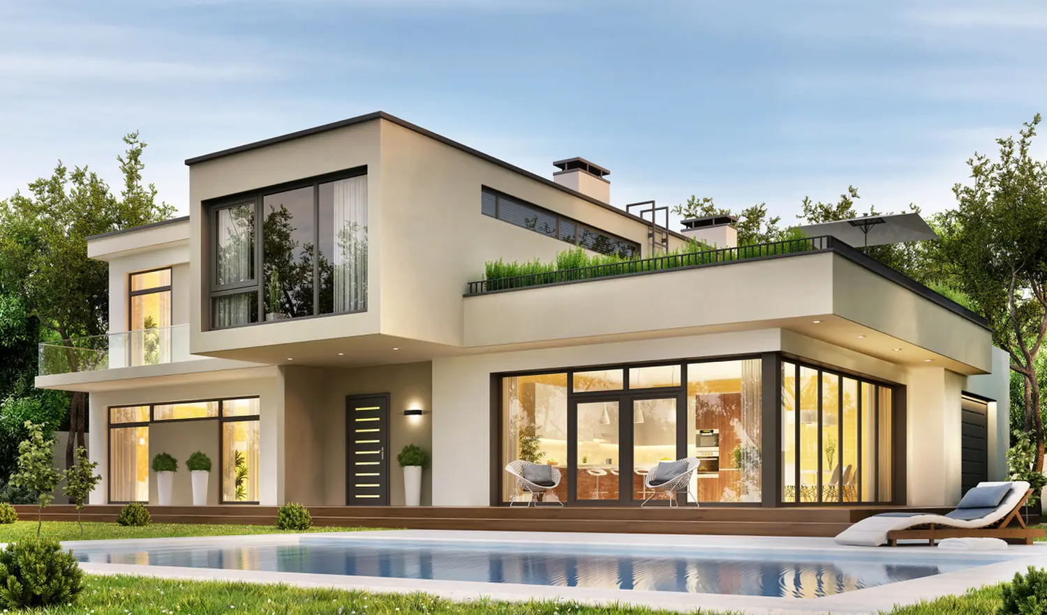 Fenster Paradies - Haus