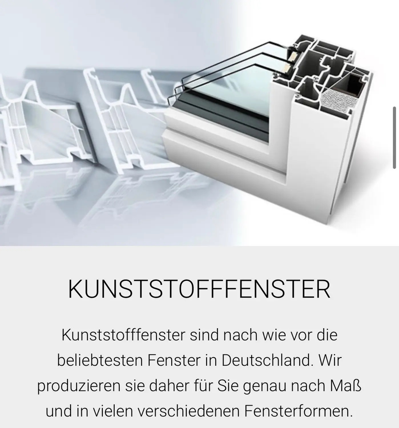 Fenster Paradies - Flyer für Fenster