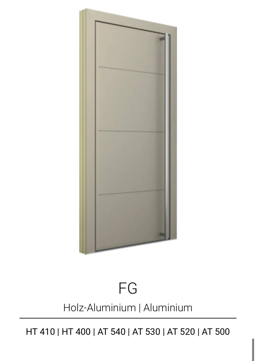 FG Holz-Aluminium | Aluminium